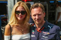 Chiara Ferragni, Fashion Blogger e Christian Horner, Team Principal Red Bull Racing