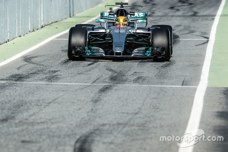 Lewis Hamilton, Mercedes AMG F1 W08