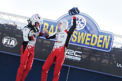 Race winners Jari-Matti Latvala, Miikka Anttila, Toyota Yaris WRC, Toyota Racing