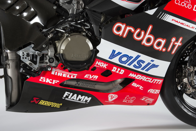 Detail vom Bike von Marco Melandri, Ducati Team