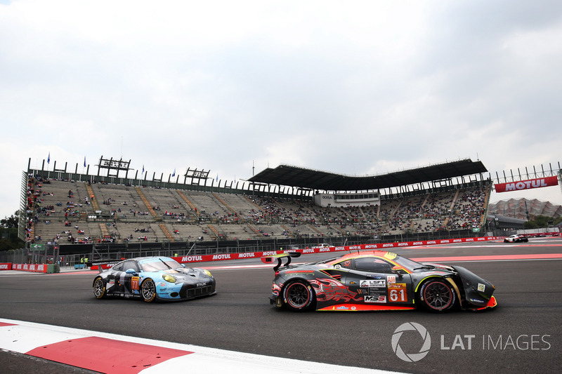 #61 Clearwater Racing Ferrari 488 GTE: Mok Weng Sun, Matt Griffin, Keita Sawa