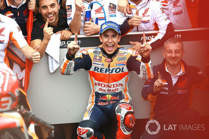 Ganador de la carrera, Marc Marquez, Repsol Honda Team