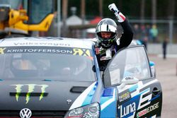 Il vincitore Johan Kristoffersson, PSRX Volkswagen Sweden, VW Polo GTi