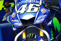 Yamaha fairing on the bike of Valentino Rossi, Yamaha Factory Racing