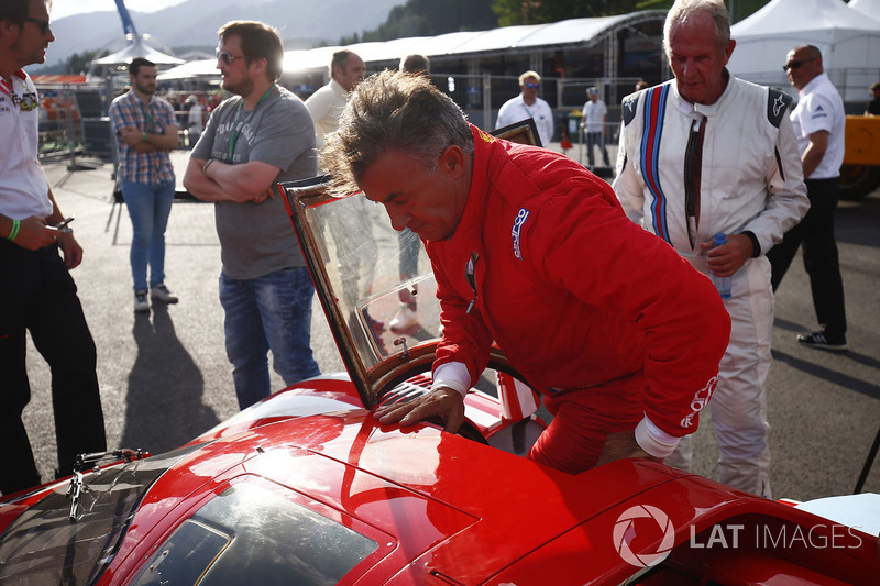 Спортивный консультант Red Bull Хельмут Марко, Жан Алези, Ferrari 512S 1969 года