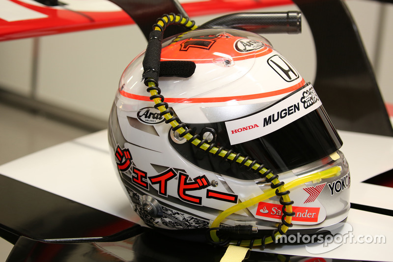 Helmet of Jenson Button, Team Mugen