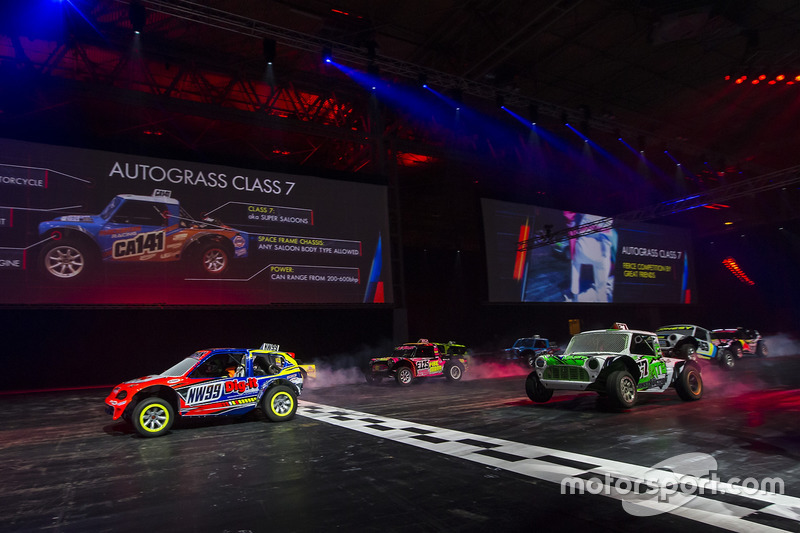 Start van een race in de Live Action Arena