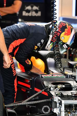 Daniel Ricciardo, Red Bull Racing RB13 avec le Halo