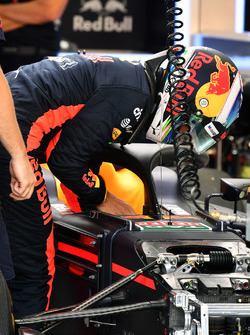 Daniel Ricciardo, Red Bull Racing RB13 avec le Halo