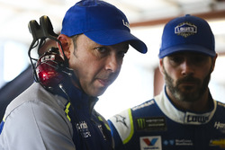 Jimmie Johnson, Hendrick Motorsports Chevrolet and Chad Knaus