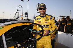 Matt Kenseth, Joe Gibbs Racing Toyota with Martin Truex Jr.. Foundation steering wheel