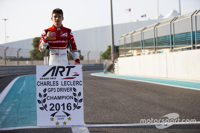 Campeón 2016 de la GP3: Charles Leclerc