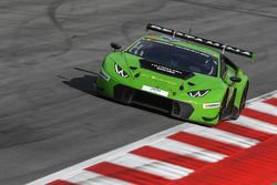 #963 GRT Grasser Racing Team, Lamborghini Huracan GT3: Milos Pavlovic, Christoph Lenz, Mark Ineichen