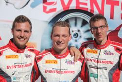 Lukas Eugster, Rolf Reding, Benjamin Devaud, Swiss Race Academy, Podium