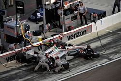 Will Power, Team Penske Chevrolet s'arrête au stand