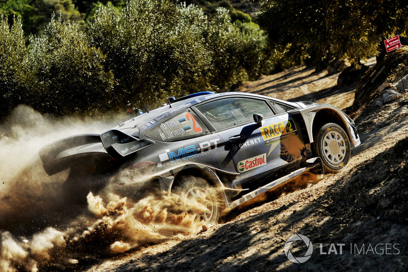 Отт Тянак и Мартин Ярвеоя, Ford Fiesta WRC