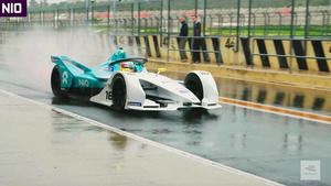 Sonidos de los coches de Fórmula E en las pruebas en  Valencia