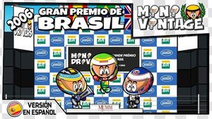 El GP de Brasil 2006 de F1 por 'MiniDrivers'
