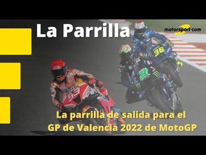 MotoGP - Así queda la parrilla de salida del GP de Valencia 2022