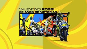 Valentino Rossi: 20 años de victorias