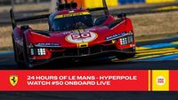 24h Le Mans 2023 - Hyperpole, Fuoco onboard