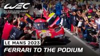 24h Le Mans 2023 - Ferrari świętuje zwycięstwo