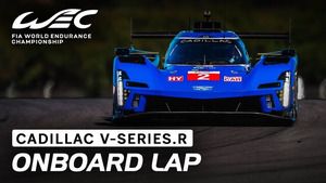 6 Hours Of Portimao 2023 - Trening 1, Cadillac onboard