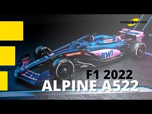 Alpine presenta dos versiones del coche de Alonso para la F1 2022, el A522: ¡atento! 