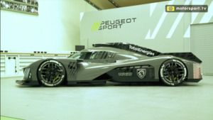 Así es el nuevo Peugeot Hypecar 9X8 para las 24h de Le Mans