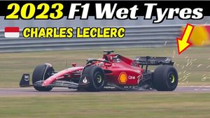 Charles Leclerc - Testy opon F1 na sezon 2023