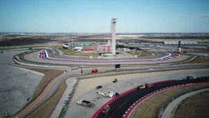 Neuer Asphalt auf dem Circuit of The Americas