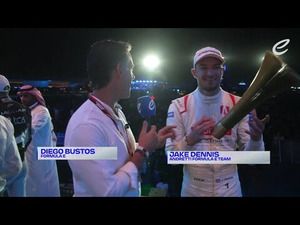 Dennis domina la carrera del viernes de la Fórmula E en Diriyah