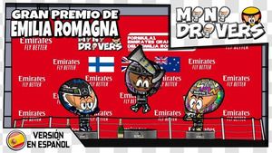 El GP de Emilia Romagna de F1 según MiniDrivers