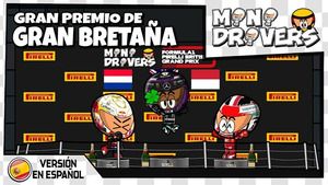 El GP de Gran Bretaña de F1 2020 según MiniDrivers
