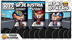 RESUMEN de la CARRERA AL SPRINT del GP de Austria 2023 de MotoGP, por los MiniBikers