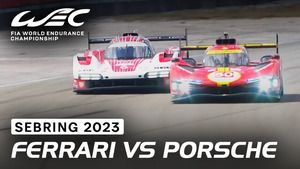 1000 Miles of Sebring 2023 - Ferrari vs. Porsche