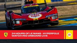 24h Le Mans 2023 - Hyperpole, Fuoco onboard