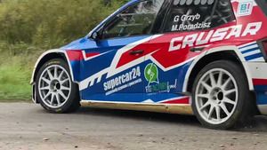 Grzegorz Grzyb i Michał Poradzisz - Testy przed Rajdem Świdnickiem-KRAUSE