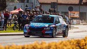 Grzegorz Grzyb po I etapie Rajdu Świdnickiego 2023