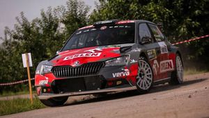 Kacper Wróblewski i Jakub Wróbel - Rajd Nadwiślański 2021