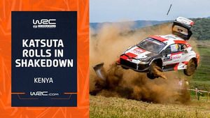 Rajd Safari 2023 - Wypadek Katsuty