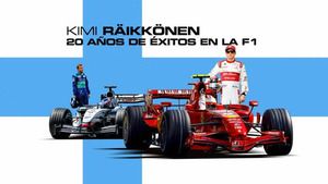 Kimi Räikkönen, 20 años en la F1