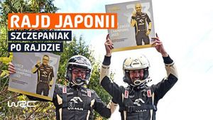 Maciej Szczepaniak po Rajdzie Japonii 2023