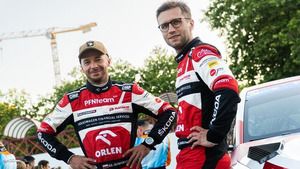 Mikołaj Marczyk i Szymon Gospodarczyk - Testy przed rally di Roma Capitale - Onboard