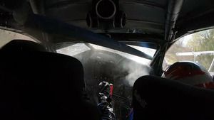 Rajd Świdnicki-Krause 2022 - Słobodzian i Poradzisz, wypadek na OS2