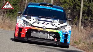 Testy przed Rajdem Monte Carlo 2024 - Yohan Rossel