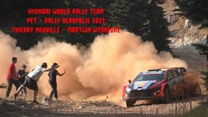 Thierry Neuville - testy przed Rajdem Akropolu 2023