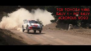 Sebastien Ogier i Elfyn Evans - testy przed Rajdem Akropolu 2023