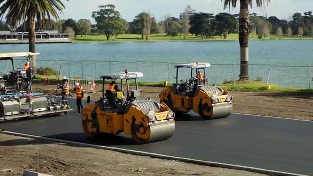 Albert Park Formula 1 modification works complete