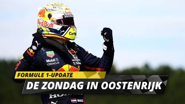F1-update: Verstappen slaat gat in WK-strijd met dominante hattrick